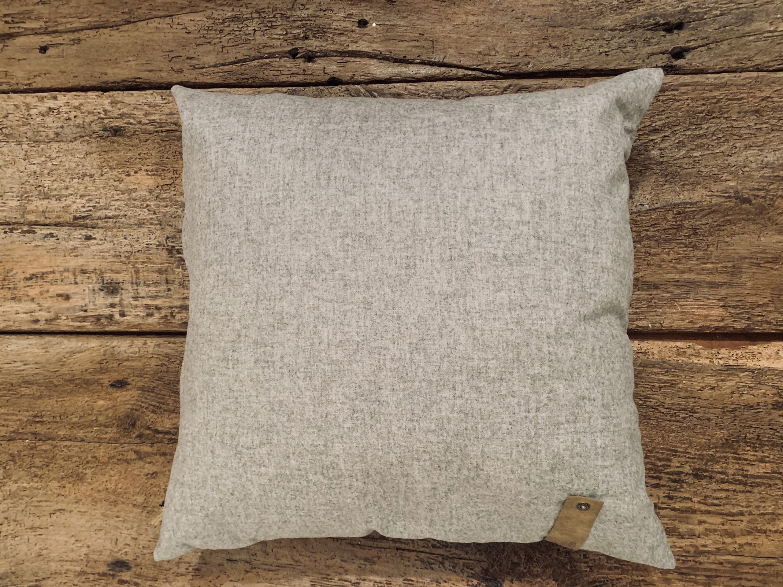 interiors wool pillow